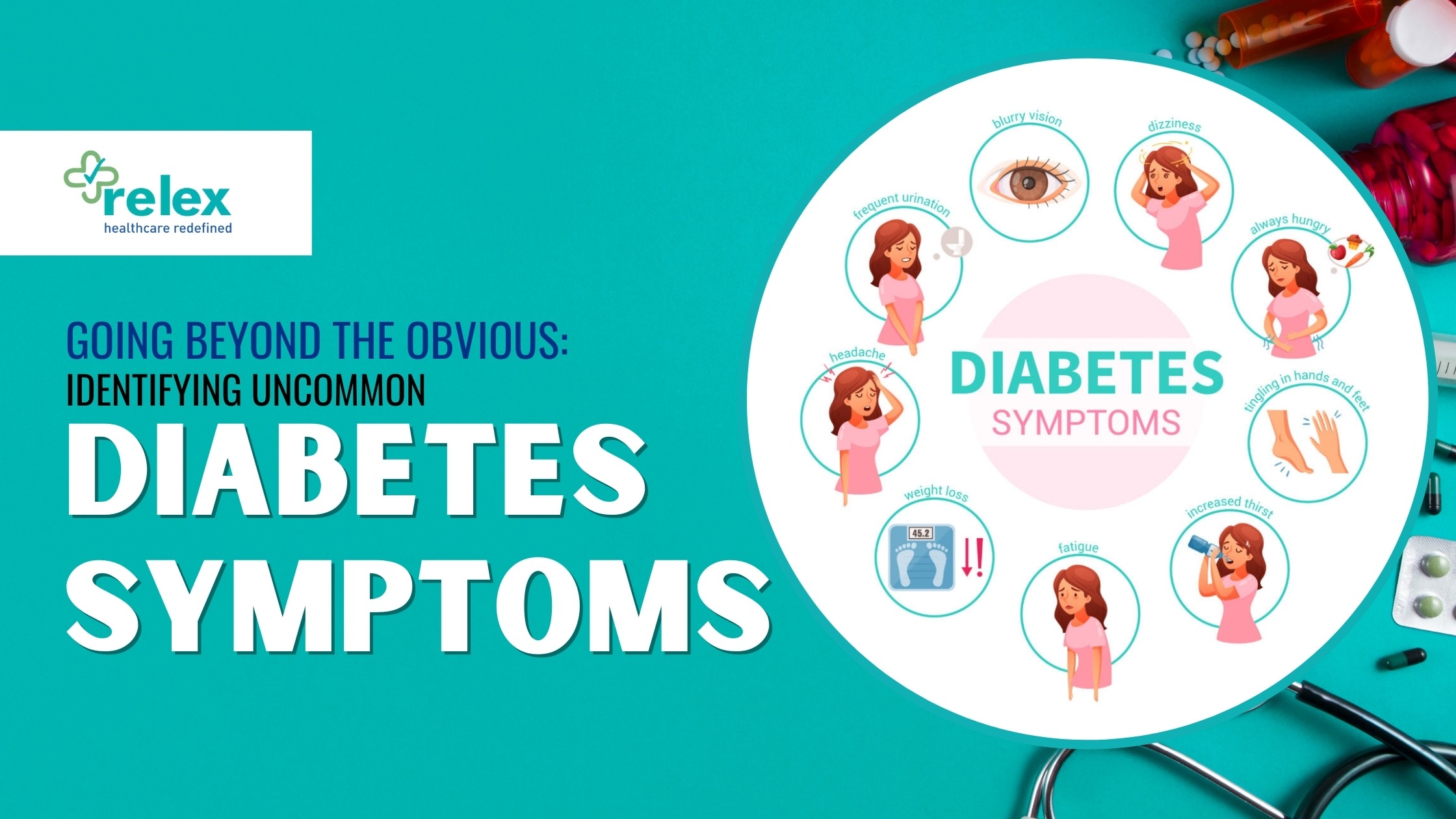 Going Beyond the Obvious: Identifying Uncommon Diabetes Symptoms